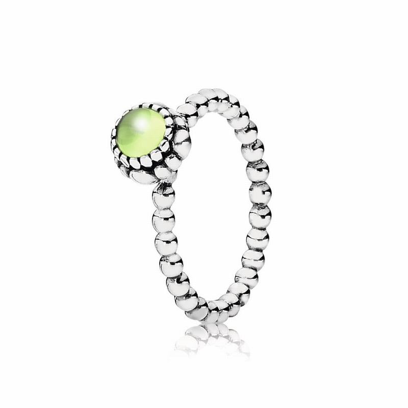 Pandora Australia Birthday Blooms Ring August - Sterling Silver | YWEZAD302